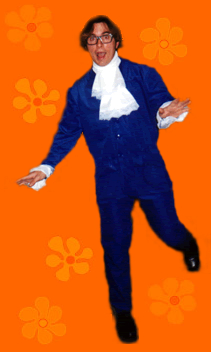 Jeff Brock as Austin Powers -- Full Body