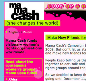 Mama Cash Campaign 88 Days