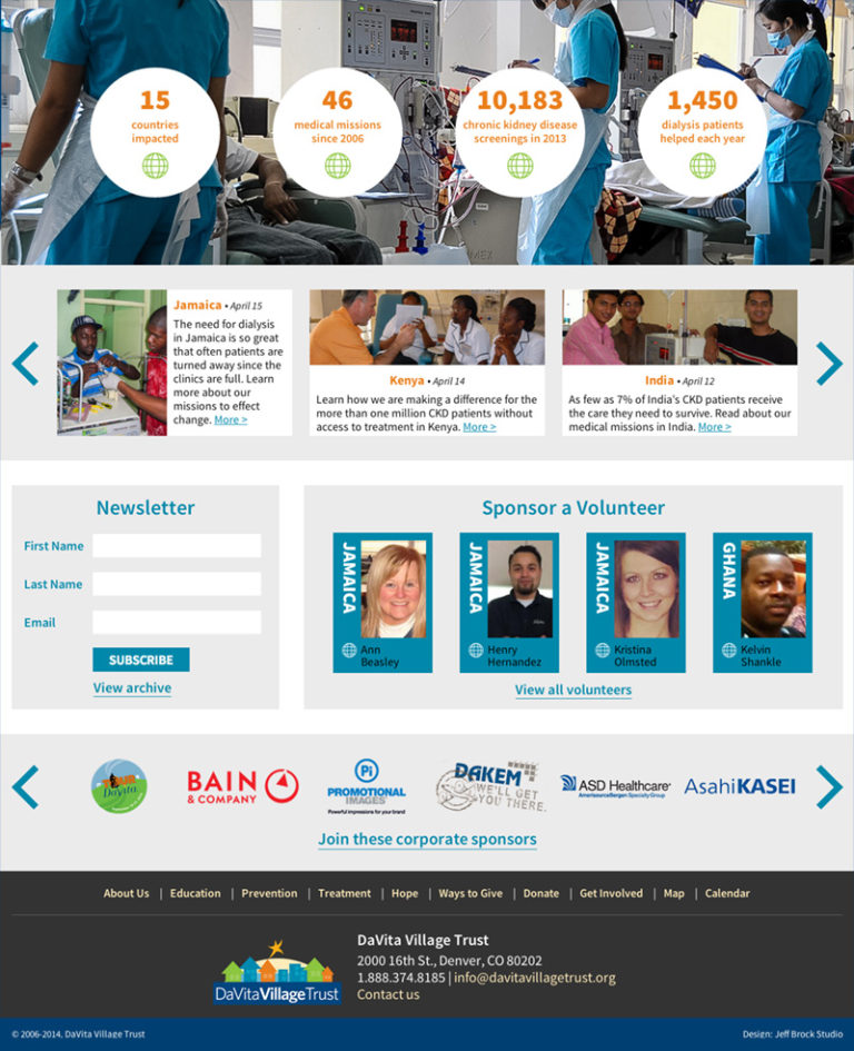 DaVita Village Trust Jeff Brock Studio