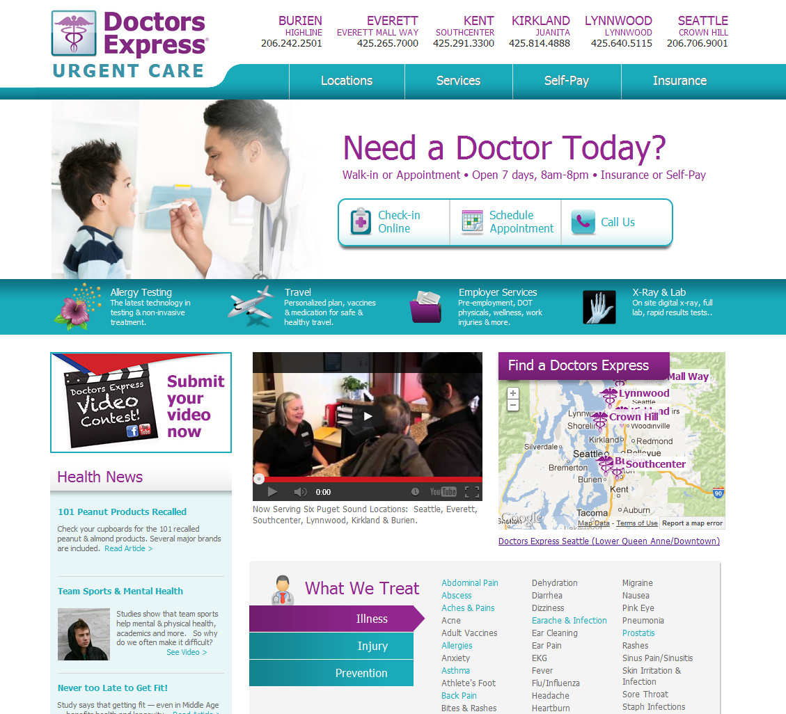 Website: Doctors Express WA